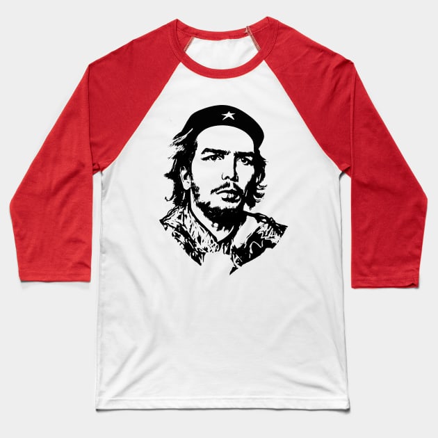 Che Guevara Baseball T-Shirt by dianaringo